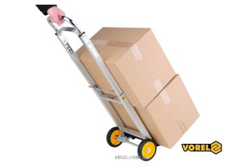 VOREL Візок 2- колісний розкладаний для максим. навантаження 90 кг  | 78661