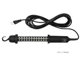 VOREL Світильник переносний з гачком, світлодіодн, електромер. 230В ; P= 4,5Вт, яскрав. P= 400lm | 8