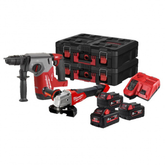 MILWAUKEE Набор аккумуляторных инструментов M18 FPP2AY-553P | 4933481019