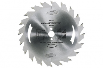 Wolfcraft полотно дисковой пилы Ø 190 x 30 x 2,6 // 6477000
