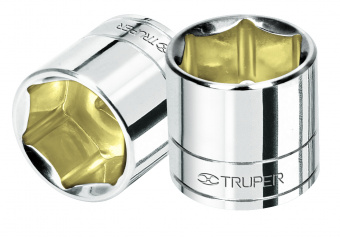 Truper D-5219-HM Головка торцевая, 6-гранная 3/8" 19мм