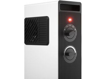 Обігрівач конвекторний LUND від ел.мережі- 230 В, 2 регулювальні режими- 1,25 і 2 кВт з вентилятором