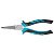 Круглогубці Cr-V, нікель, 160мм Berg | 44-108