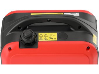 Генератор струму бензиновий інверторний YATO: P= 1.9 кВт, U= 230 В (AC) і 12 В 8,3А (DC), бак- 4 л