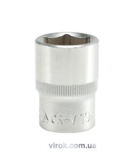 YATO Головка торцева 6-гранна YATO : квадрат 1/2", М= 19 мм, L= 38 мм  | YT-1212