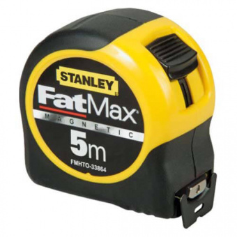 STANLEY FMHT0-33864 Рулетка FatMax Blade Armor магнитная, L=5м, B=32мм.