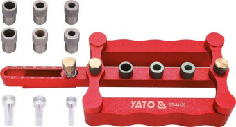 YATO Пристрій для кілкових сполучень YATO з діаметрами 6, 8, 10 мм, ширина 17- 50 мм  | YT-44120