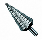 Heller Сверло ступенчатое по металлу №2; 4-30 мм; 14 ступеней; длина 100 мм; Super