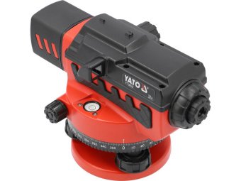 Нівелір оптичний авто-налаш YATO об'єктив Ø= 38мм, кратніс- 32Х, раді дії- 0,5-50 м, точніс- 1мм/30м