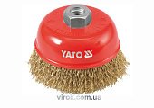 YATO Щітка - крацовка YATO *чашка*, Ø=100мм  | YT-4766
