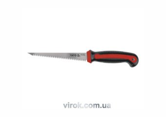 YATO Ножiвка по гіпсокартону YATO : L= 150 мм, W= 1,5 мм, 50-54 HRC  | YT-3134