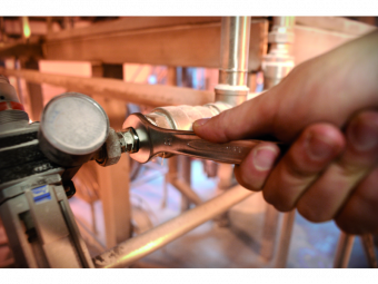 BAHCO 6M-8-9 Ключ рожковый 8-9 мм; Crv сталь полированная, поворот 15 град