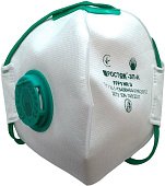 VIROK Респіратор протиаерозольний з клапаном ТМ "" клас захисту FFP1, рівень захисту до 4 ГДК | 83V2