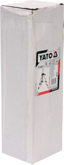 YATO Штатив тринога YATO телескоп (3 секціі) . кріплення 5/8", з штангою 14 cм. H= 32-75 cм. алюміні