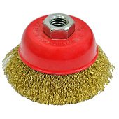 Щітка крацовка Чашка, латунна, 65 мм Spitce | 18-090