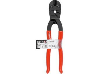 Ножиці до дроту YATO : Cr-Van, дріт max Ø= 6 мм, L= 250 мм [6/48]