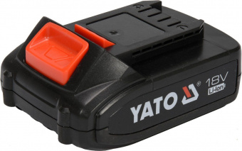 YATO Акумулятор Li-Ion YATO : 18 В, 2.0 А/Год, тривалість заряджання- 1 год  | YT-82842