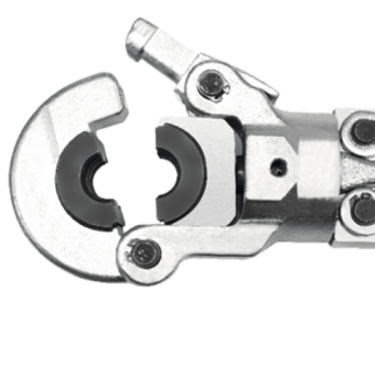 Прес-кліщі гідравл для труб PEX-AL і PERT YATO; l= 38см, з матриц U/TH 16/20/25/32 мм сила- 10т, 9ел