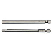 YATO Набір насадок викруткових YATO : "HEX-TAMPER" 4 , 6 мм, квадрат 1/4", L= 100 мм. 2шт.  | YT-049