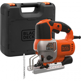 Пила лобзикова мережева BLACK+DECKER, 650 Вт, 1000 - 3100 ход/хв