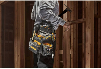 Професійна сумка для інструментів з ременем DEWALT PRO, 13 кишень | DWST40201-1