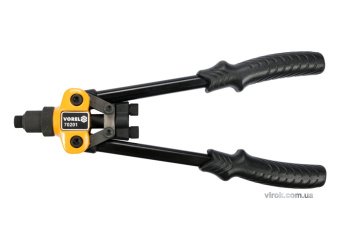 VOREL Заклепочник важільний 2-ручний для нітів Ø=3,2; 4,0; 4,8 мм, l=300 мм  | 70201
