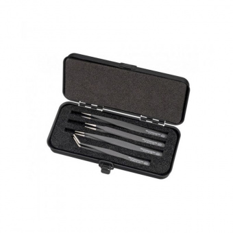 WIHA Набор пинцетов SMD Professional ESD (4 предметов), серия ZP99014002 | W32349