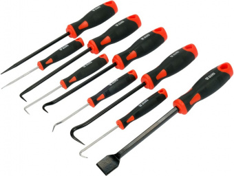 YATO Набір гачків з ручкою YATO плюс скребок для ущільнення і шило , l= 162 мм компл. 9 шт  | YT-084