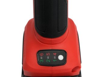 Шліфмашина кутова акумуляторна безщіткова YATO: 2х Li-Ion, 18В, 4 АГод, диск Ø=125мм, повільн. старт