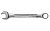 BAHCO 111M-27 Ключ комбинированный 27 мм укороченный; Crv сталь полированная