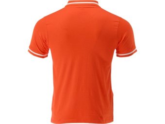 Футболка ПОЛО оранжева YATO, розм. 3XL/ вис- 82 см х шир- 65 см, 100%- бавовна [40]