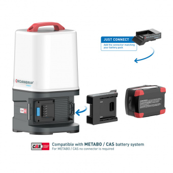 SCANGRIP Прожектор переносной 10 000 lumen AREA 10 CONNECT | 03.6103C