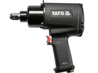 YATO Гайковерт ударний пневматичний YATO : квадрат 3/4", F=1300 Nm  | YT-09564