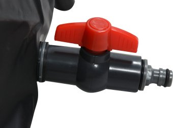 FLO Бак збірний дощової води з ПВХ : 100 л, Ø=3/4", Ø40 x 78 см, стійкий до УФ променів  | 89700