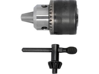 Патрон для дриля з ключем YATO до гвинта- G5/8 16UNF, кріплення Ø= 3-16 мм [5/20]