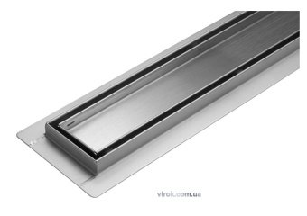 FALA Трап підлоговий для душу з нержавіючої сталі "MADEIRA" ; 60х 7х 5,2 см  | 75363