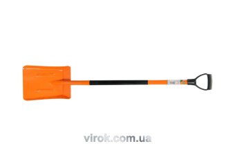 FLO Лопата совкова з підвищеним бортом з метал. держаком з DY ручкою наконечником  | 35863