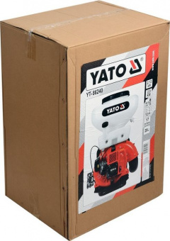 YATO Оприскувач бензиновий YATO ранцевий : 2,13 кВт, бачок- 20 л, продуктивність- 17 л/хв  | YT-8624