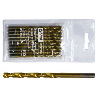 Свердло по металу НSS, з титановим покриттям, 12мм, 3шт Spitce | 20-310