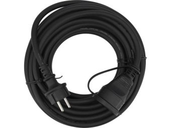 Кабель-подовжувач для майстернь мережевий 230 В YATO, l= 10 м. струм- 16 А, 3-жильний S=1,5 мм²