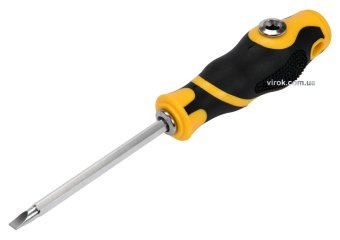 Викрутка-тримач VOREL двостороння, PH2 х SL6 мм, CrV, L= 115 мм [6/120]