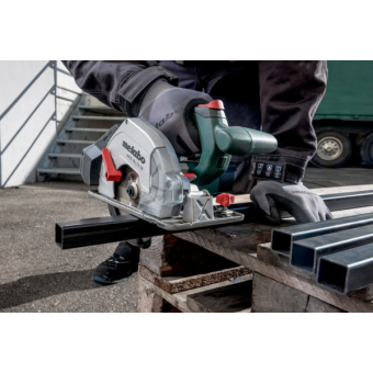 Акумуляторна дискова пила по металу Metabo MKS 18 LTX 58 (18 В, 165x20 мм, без АКБ) (611866840)