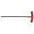 Отвертка Т - образная BONDHUS ( БОНДХУС ). 4мм. Hex End T-Handle Sets ProGuard 15360