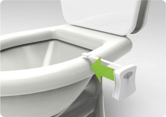 VOREL Світильник з датчиком руху і гаком світлодіодний для освітлення раковин  | 75455