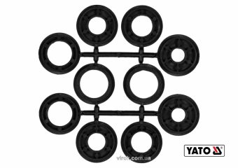 YATO Щітка зачисна дискова YATO : Ø=150/32 мм з нержавіючої сталі. 6200 об/хв  | YT-47554