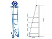 KING TONY Стенд демонстрационный (для тисков) | 87160