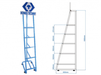 KING TONY Стенд демонстрационный (для тисков) | 87160