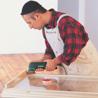 Ексцентрикова шліфмашина Metabo SXE 400 (0.22 кВт, 80 мм) (600405000)