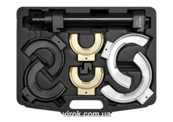 YATO Знімач амортизаційних пружин YATO до l=300 мм McPherson; заг. l=400 мм, макс. зусилля-1500 кг  