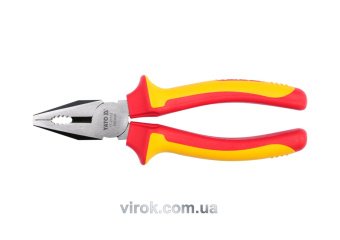 YATO Плоскогубці комбіновані електромонтажні YATO з ізоляцією 1000 V; l= 180 мм  | YT-21152